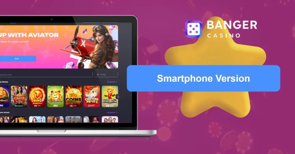 Smartphone Version of Banger Casino